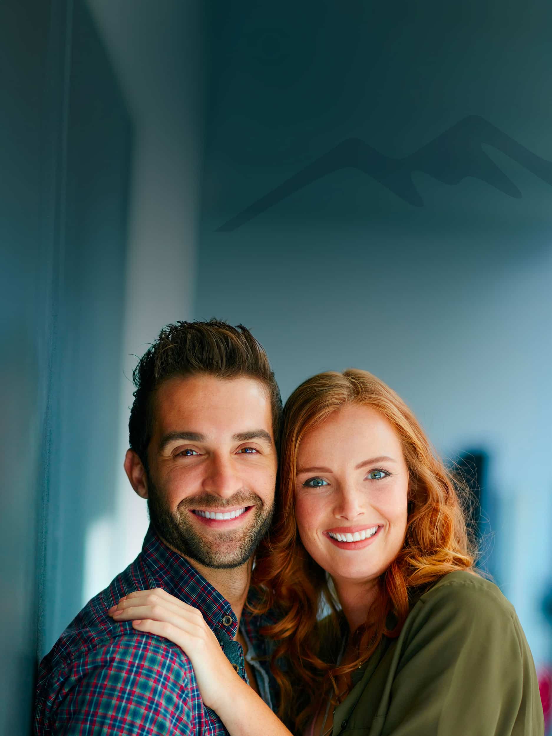 couple souriant